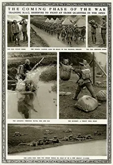 Practising: Training H.A.C. Reserves 1916