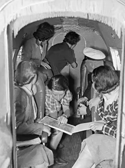 Attendant: Training of Lufthansa stewardesses, 1938