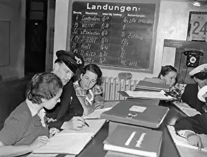 Attendant: Training of Lufthansa stewardesses, 1938