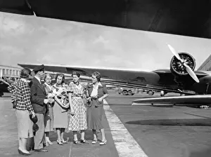 Attendant: Training of Lufthansa stewardesses, 1938
