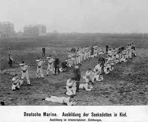 Learn: Training of the midshipmen in Kiel, 1905