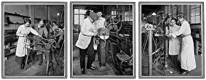 Billets: Training munition workers at Shoreditch Technical Institute