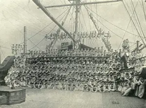 Exmouth: Training Ship Exmouth, full crew
