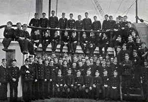 Conway: Training Ship HMS Conway - Group of Cadets