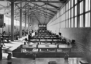 Kassel: Training workshop of the Henschel aircraft works in Kassel