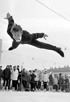 Wintersport: Training for the Worldchampionship 1967. Austrian