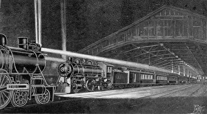 Searchlights: Trains with searchlights