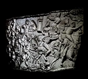 Errected: Detail from Trajan's Column