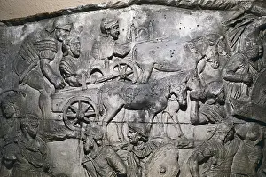 Coachs: Trajan's Column. Carroballistae