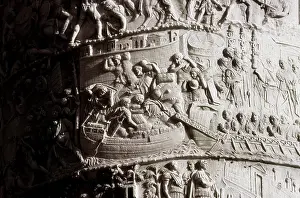 Dacian: Detail of Trajan's Column depicting