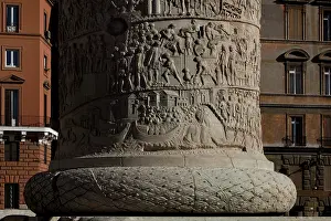 Spirals: Detail of Trajan's Column, Rome, Italy