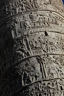 Spirals: Detail of Trajan's Column, Rome, Italy