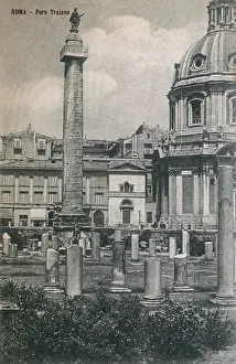 Quirinal: Trajan's Column, Rome, Italy