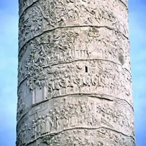 Campaigns: Trajan's column, Rome, Italy. Erected by emperor