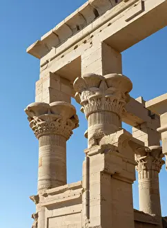 Nectanebo: Trajan's Kiosk, Philae Temple Complex, Agilkia Island, Egypt