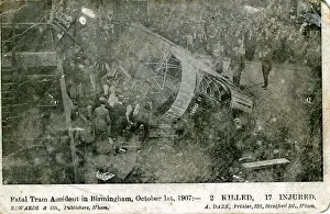 Warwickshire: Tram Accident, Deritend - Camp Hill, Warwickshire`
