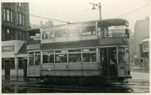 Bradford: Tram in City Centre