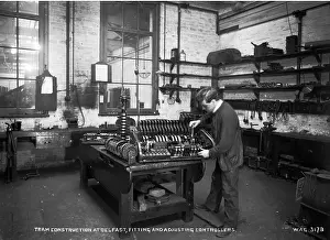 Fitting: Tram Construction at Belfast, Fitting and Adjusting Controll