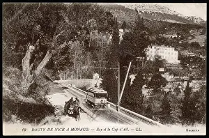 Corniche: TRAM ON COTE D'AZUR