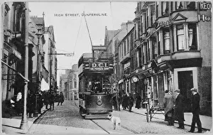 Dunfermline: Tram Meets Dog