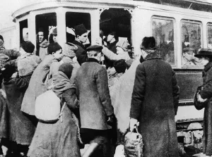 Outskirts: Tram in Moscow, 1921