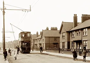 Bentley: Tram Terminus, Bentley early 1900's