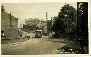 Terminus: Tram Terminus, Slaithwaite, Yorkshire