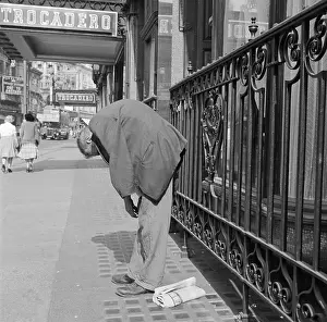 Slumped: Tramp In London