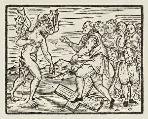 Encourages: TRAMPLING CRUCIFIX