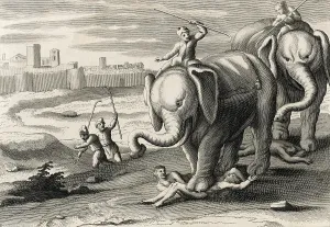Trampling: TRAMPLING MEN/ELEPHANTS