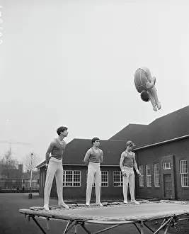 Trampoline: Trampoline Team at Northumberland Heath School, Erith