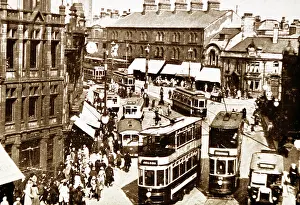 Tramways: Trams and buses in Burnley in 1936