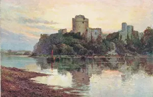 Breanski: Tranquil evening at Pembroke Castle