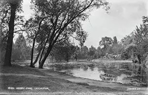 Leicestershire: Tranquil Scene at Abbey Park