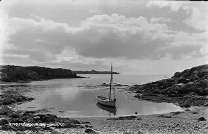 Seascape: Tranquil Scene at Trearddur Bay