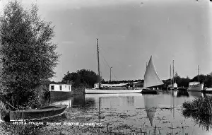 Reflections: Tranquil Waters at Barton Staithe