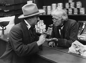 Earnest: Transaction with elderly shopkeeper