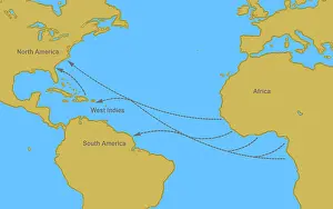 Chattel: Transatlantic Slave Trade Routes, 16th-19th Centuries