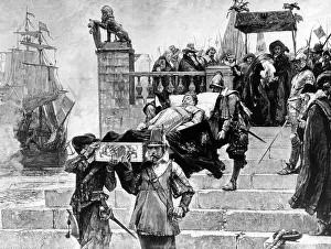 Thirty: Transfer of the corpse of King Gustav II Adolf to Sweden