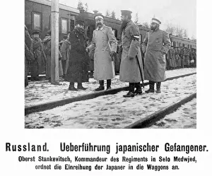 Pows: Transfer of japanese captives, 1904/1905