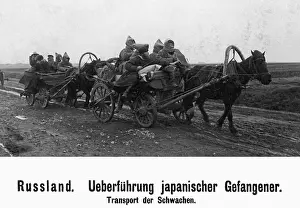 Pows: Transfer of japanese prisoners, 1904/1905