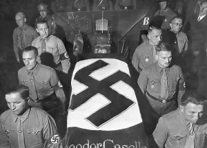 Escorts: Transferring the dead of the Hitler putsch in Munich, 1935