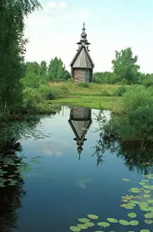 Popov: Transfiguration church in Kostroma, 1992