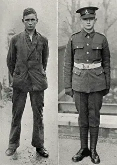 Recession: Transformation from young tramp to soldier