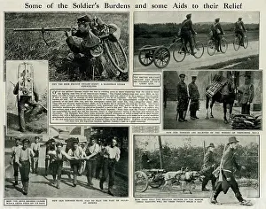 Trenching: Transport methods used by soldiers, WW1
