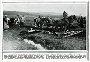 Mended: Transport service of the Russian army 1914