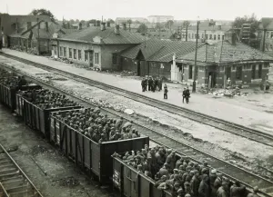 Rauscher: Transport of soviet prisoners of war