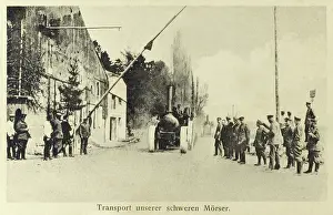 Steamroller: Transportation of German heavy mortars