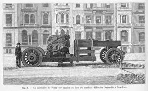 Meteorites: Transportation of meteorite found by Peary in Greenland