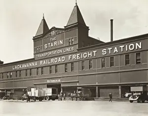 Wharfs: transportation - rail transportation - freight - NYC